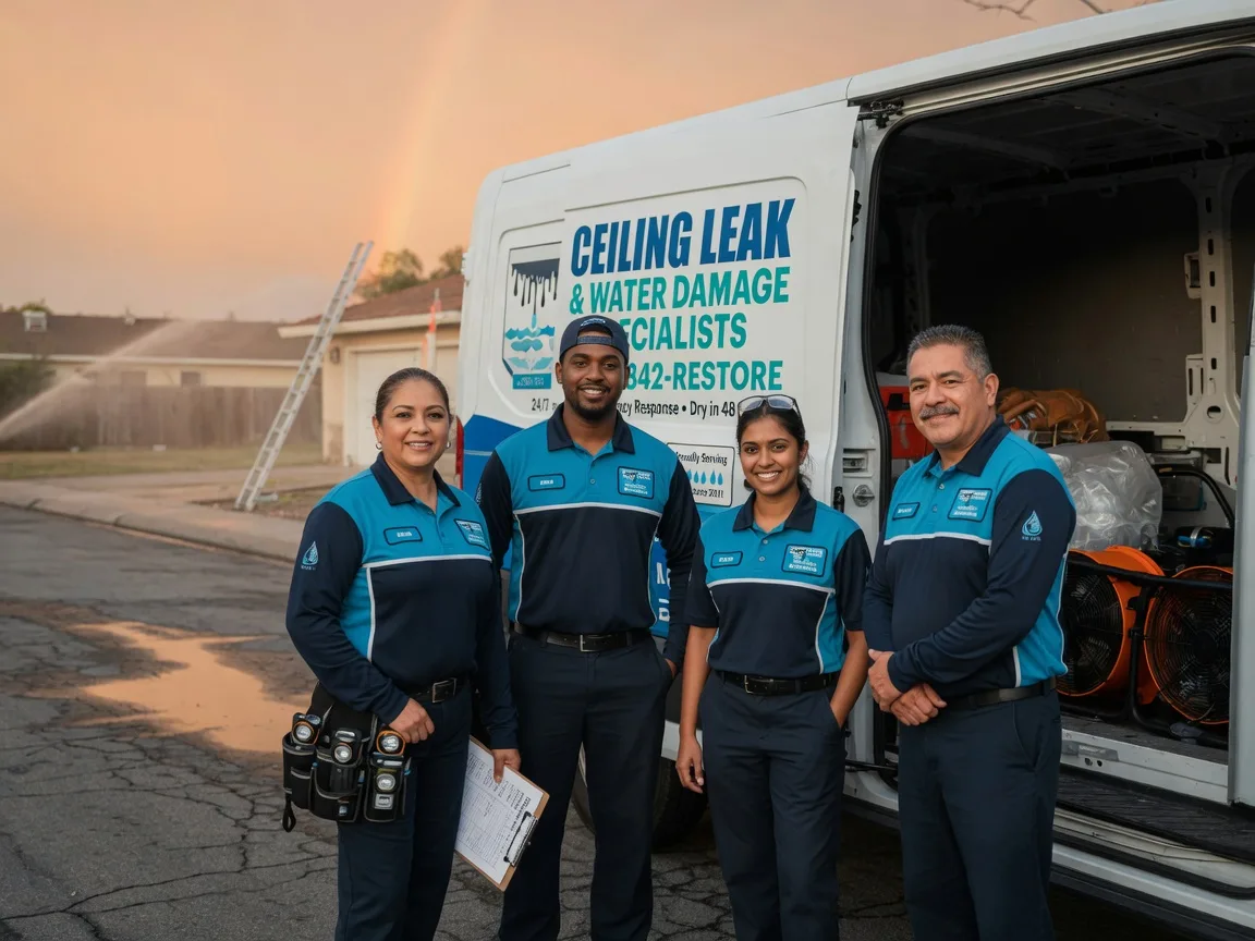 Ceiling Leak Cleanup company in New Gloucester, ME